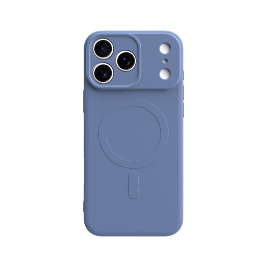 CLICK Slim Silicone MagSafe Series iPhone 17 Pro Max Case - Purple