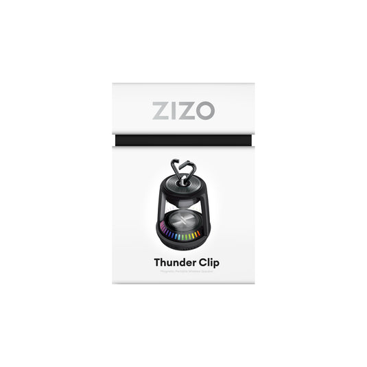 ZIZO Thunder Clip Portable Wireless Speaker - Black