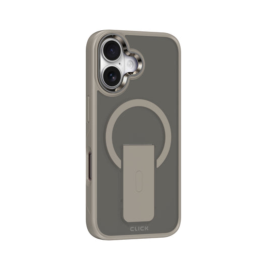 CLICK Latch Series iPhone 16 Case - Smoke Gray