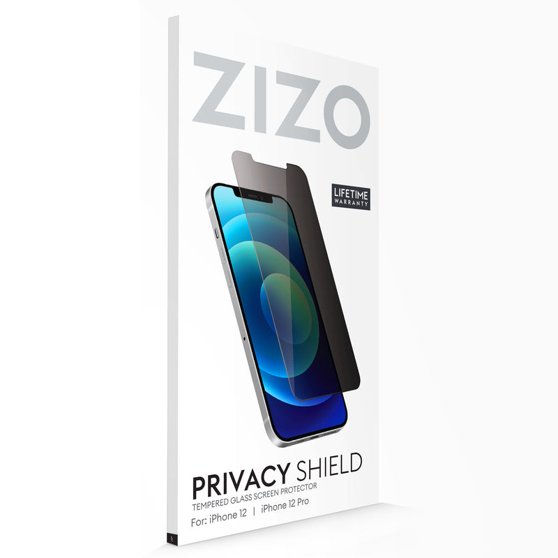 Load image into Gallery viewer, ZIZO PRIVACY TEMPERED GLASS Screen Protector for iPhone 12 / iPhone 12 Pro - Privacy
