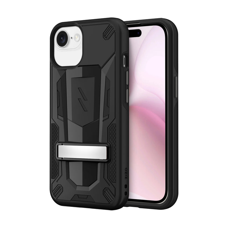 Load image into Gallery viewer, ZIZO TRANSFORM Series iPhone 16e/13/14/15 Case - Black
