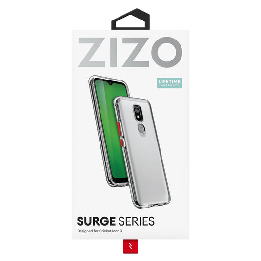 ZIZO SURGE Series Cricket Icon 3 Case - Clear