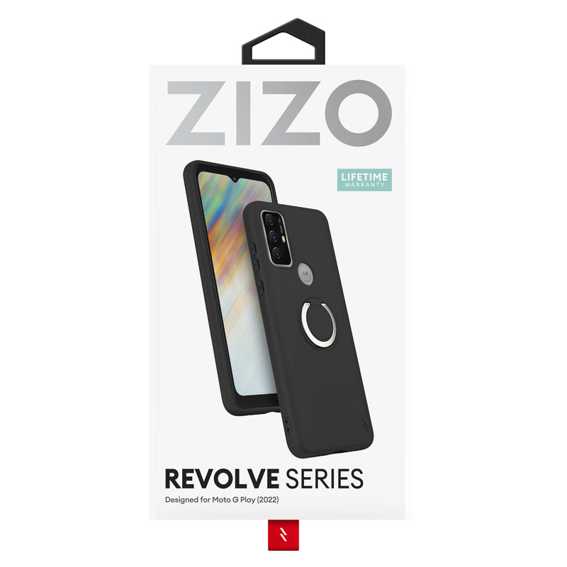 Load image into Gallery viewer, ZIZO REVOLVE Series moto g play (2023) Case - Black
