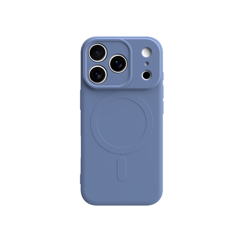 Load image into Gallery viewer, CLICK Slim Silicone MagSafe Series iPhone 17 Pro Case - Purple
