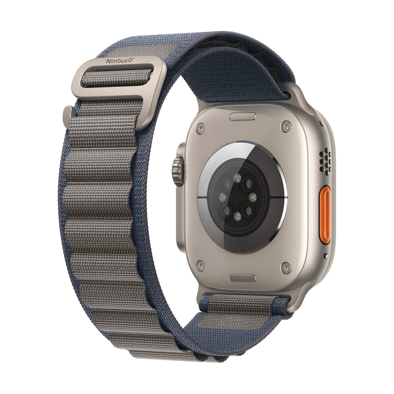 Load image into Gallery viewer, Nimbus9 Nylon Sport Band for Apple Watch 41mm - Marine Blue
