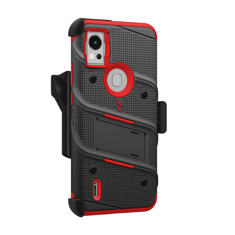 Load image into Gallery viewer, ZIZO BOLT Bundle Cricket Icon 5 Case - Red
