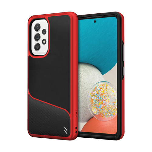 ZIZO DIVISION Series Galaxy A53 5G Case - Black & Red