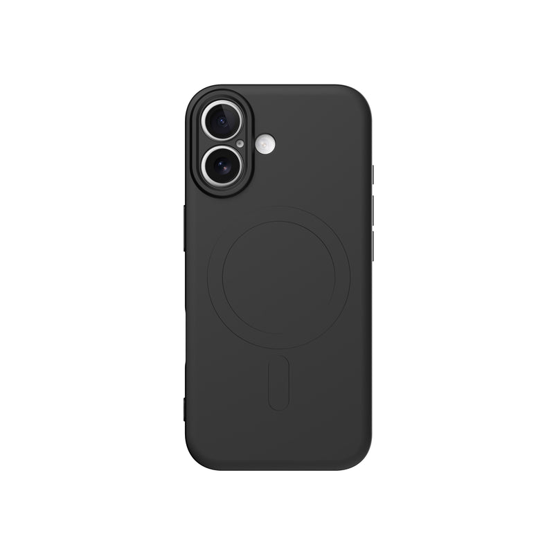 Load image into Gallery viewer, CLICK Slim Silicone MagSafe Series iPhone 17 Case - Black
