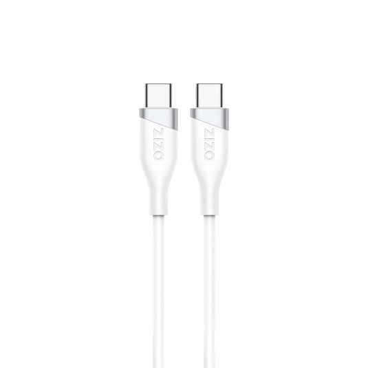 ZIZO PowerVault 30W Dual Port Car Charger Bundle + USB-C Cable + USB-A Adapter - White