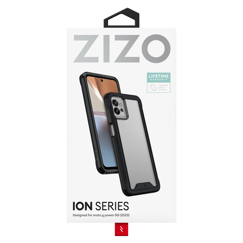 Load image into Gallery viewer, ZIZO ION Series moto g power 5G (2023) Case - Black
