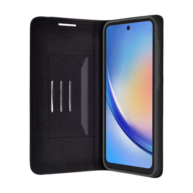 Load image into Gallery viewer, PureGear Express Folio Series Galaxy A35 Case - Black
