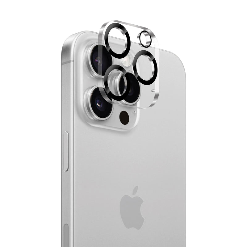Load image into Gallery viewer, ZIZO LensTek iPhone 16 Pro Max Camera Lens Protector (2 Pack) - Black
