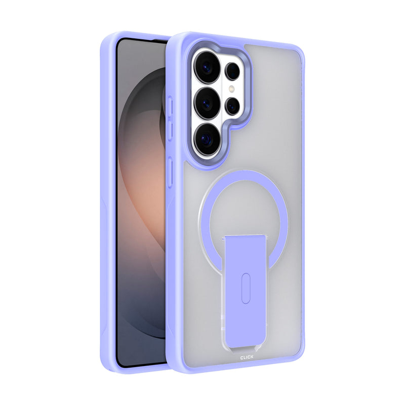 Load image into Gallery viewer, CLICK Latch Series Galaxy S26 Ultra Case - Clear Purple

