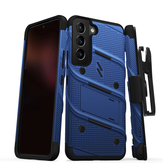 ZIZO BOLT Bundle Galaxy S22 Case - Blue