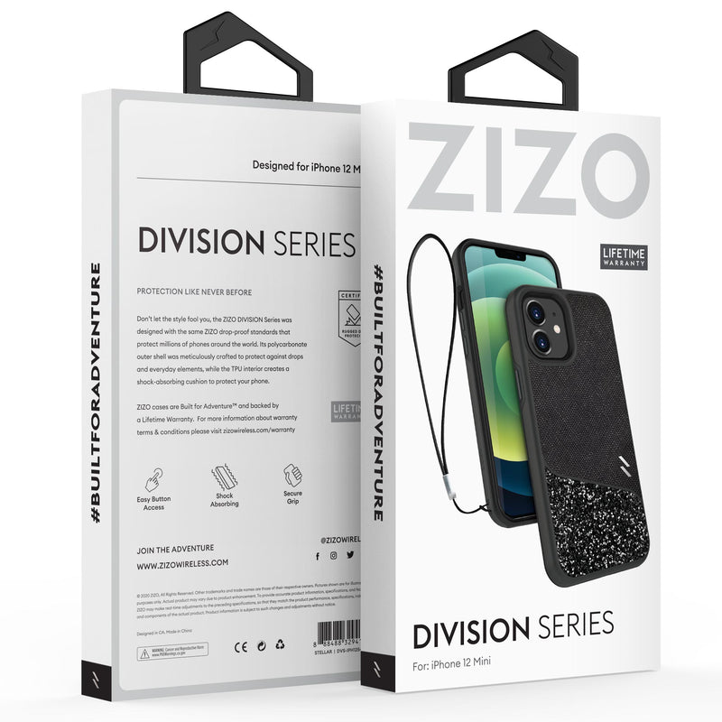 Load image into Gallery viewer, ZIZO DIVISION Series iPhone 12 Mini Case - Stellar
