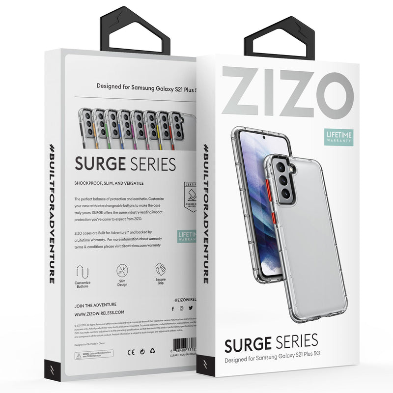 Load image into Gallery viewer, ZIZO SURGE Series Galaxy S21+ 5G Case - Clear
