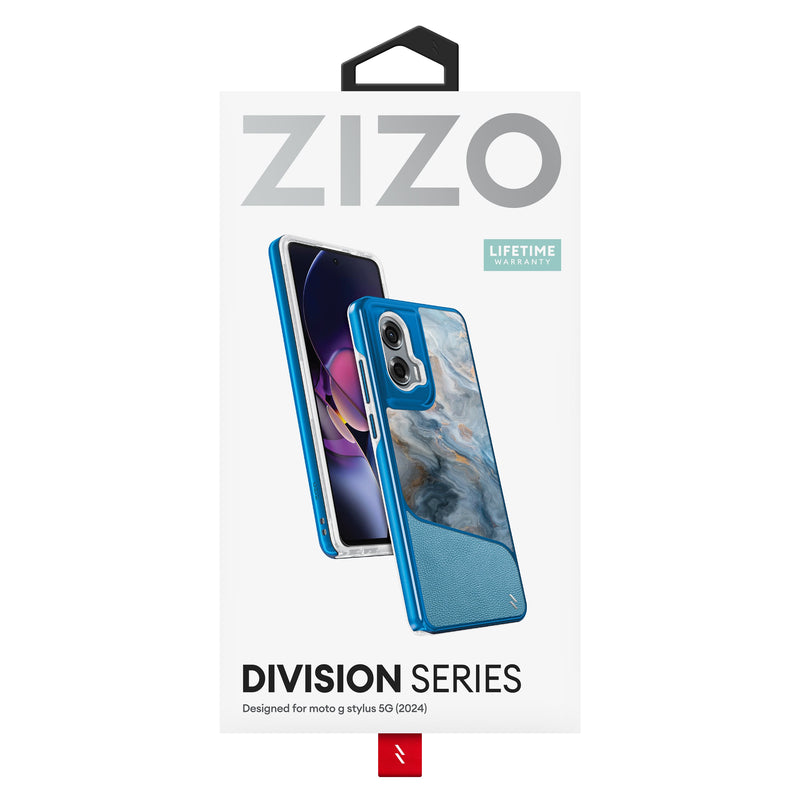 Load image into Gallery viewer, ZIZO DIVISION Series moto g stylus 5G (2024) Case - Marble
