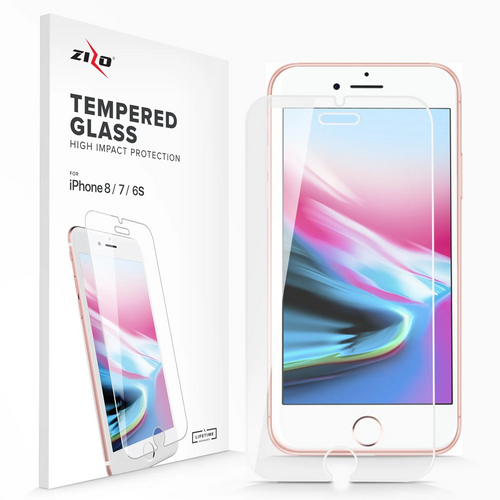 ZIZO Tempered Screen Protector iPhone SE (3rd and 2nd gen)/8/7