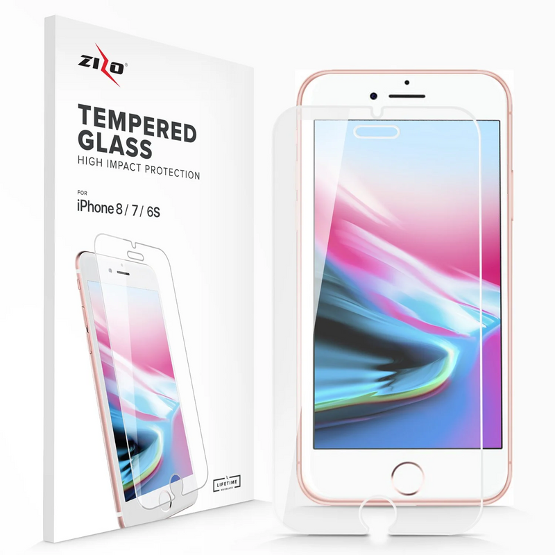 Load image into Gallery viewer, ZIZO Tempered Screen Protector iPhone SE (3rd and 2nd gen)/8/7
