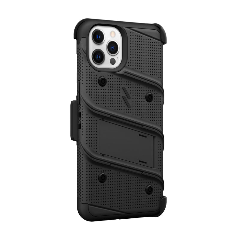 Load image into Gallery viewer, ZIZO BOLT Bundle iPhone 13 Pro Max Case - Black
