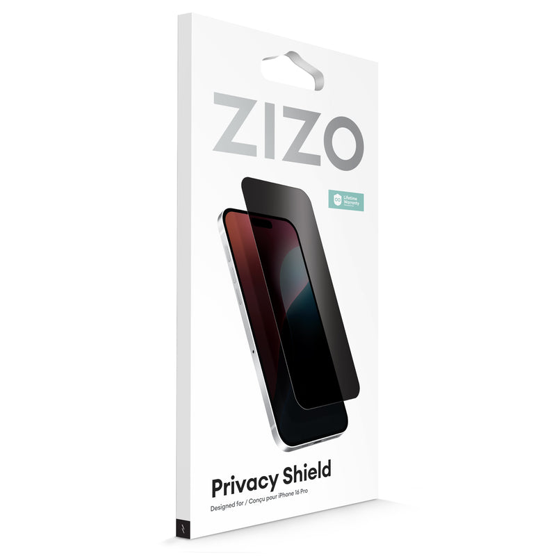 Load image into Gallery viewer, ZIZO PRIVACY Tempered Glass Screen Protector for iPhone 16 Pro - Privacy
