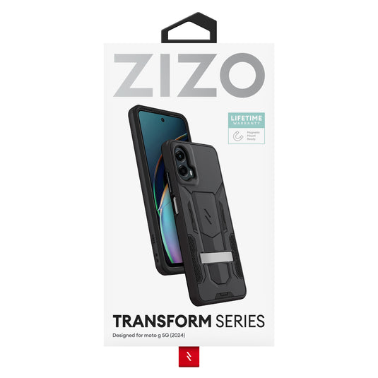 ZIZO TRANSFORM Series moto g 5G (2024) Case - Black