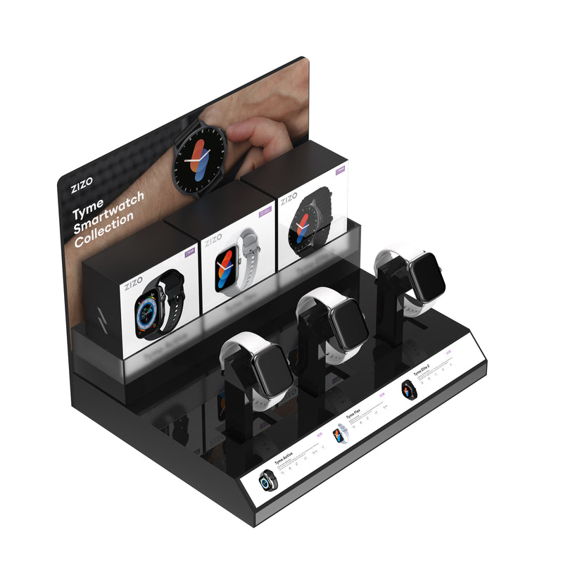 Load image into Gallery viewer, ZIZO Tyme Smartwatch Retail Display Bundle (6-Pack) – Assorted
