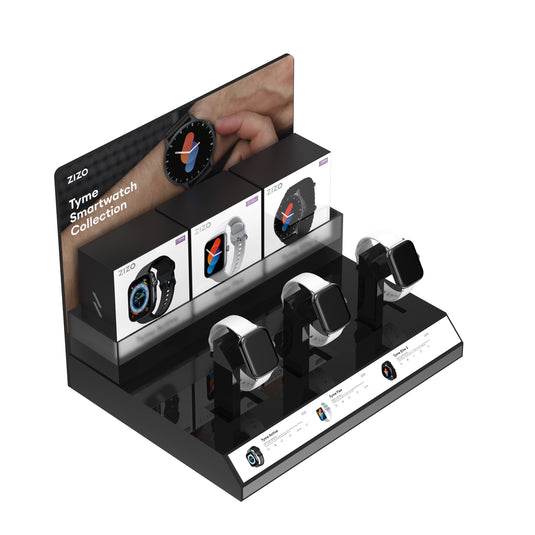 ZIZO Tyme Smartwatch Retail Display Bundle (6-Pack) – Assorted