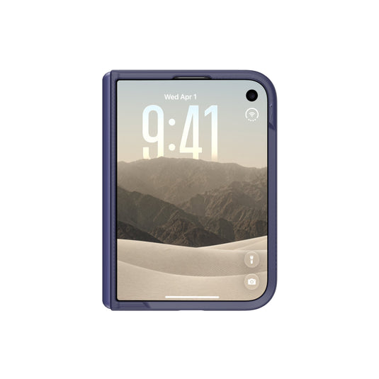 CLICK Latch Fold Series iPhone Duo Case - Blue