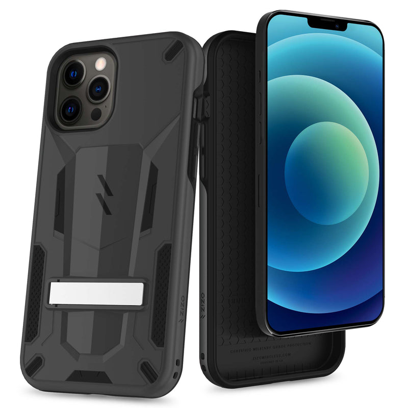 Load image into Gallery viewer, ZIZO TRANSFORM Series iPhone 12 / iPhone 12 Pro Case - Black
