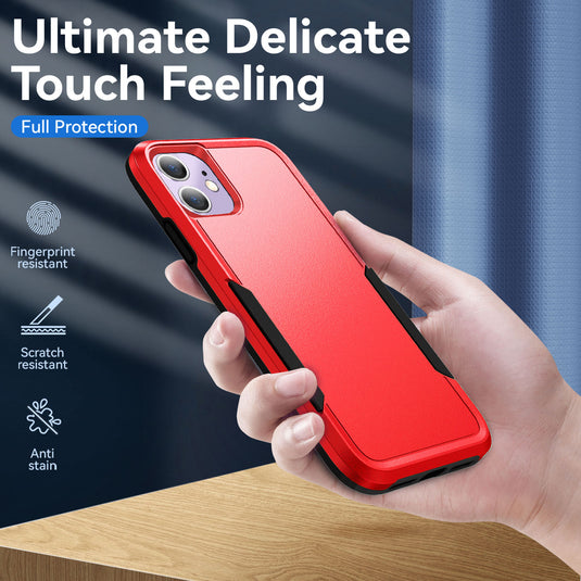 CLICK Impact Series iPhone 11 Case - Red Black