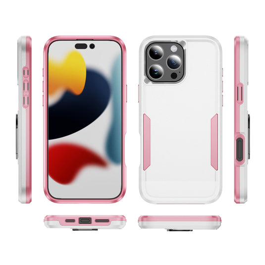 CLICK Impact MagSafe Series iPhone 13 Case - White & Pink