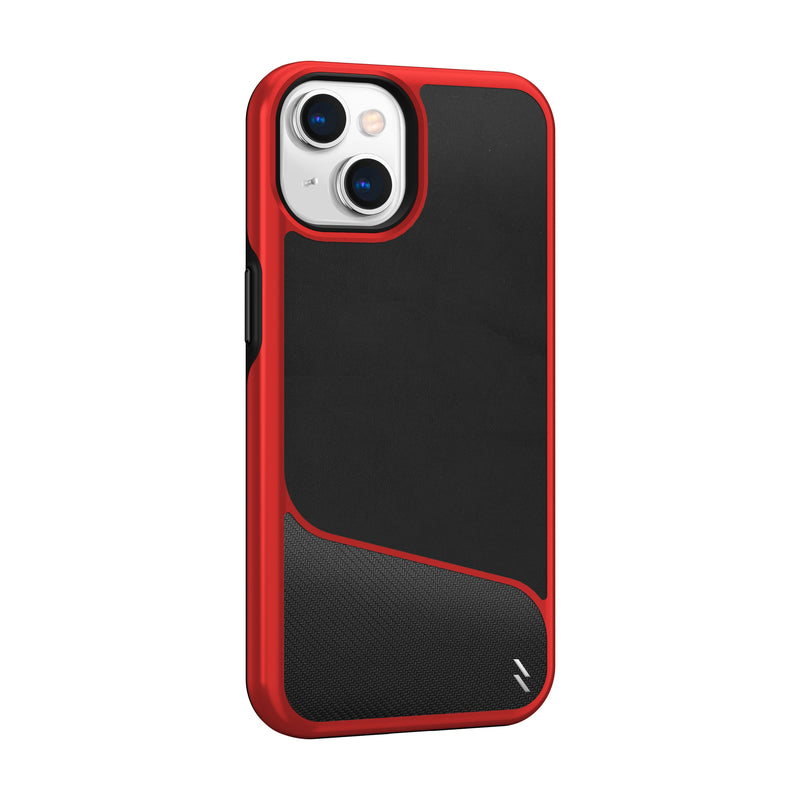 Load image into Gallery viewer, ZIZO DIVISION Series iPhone 14 (6.1) Case - Black &amp; Red
