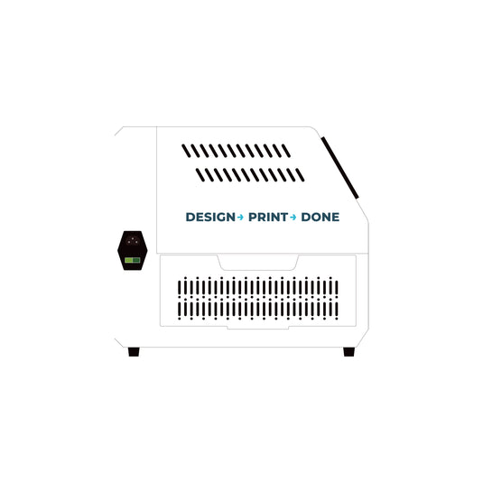 CCK Countertop Personalization Printer CT20 - White