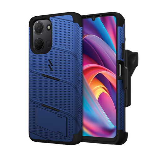 ZIZO BOLT Bundle TCL K33 5G Case - Blue