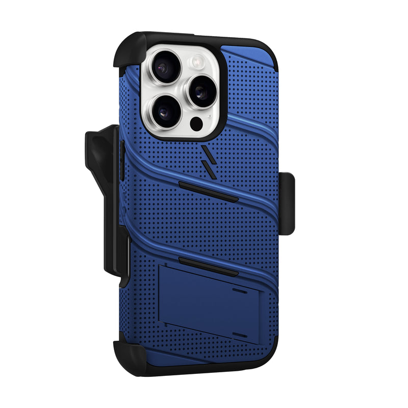 Load image into Gallery viewer, ZIZO BOLT Bundle iPhone 16 Pro Case - Blue
