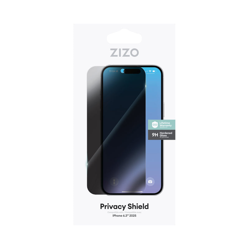 Load image into Gallery viewer, ZIZO PRIVACY Tempered Glass Screen Protector for iPhone 17 - Privacy
