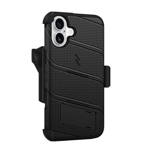 ZIZO BOLT Bundle iPhone 16 Plus Case - Black