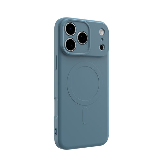 CLICK Slim Silicone MagSafe Series iPhone 18 Pro Max Case - Blue
