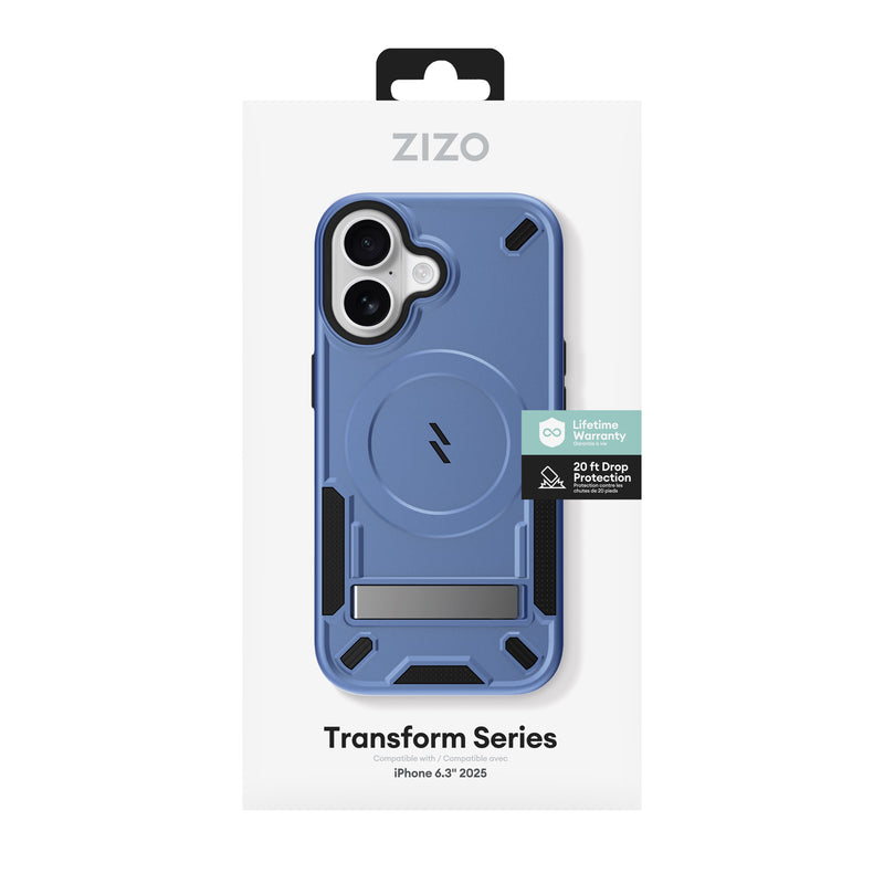 Load image into Gallery viewer, ZIZO TRANSFORM Series iPhone 17 MagSafe Case - Blue
