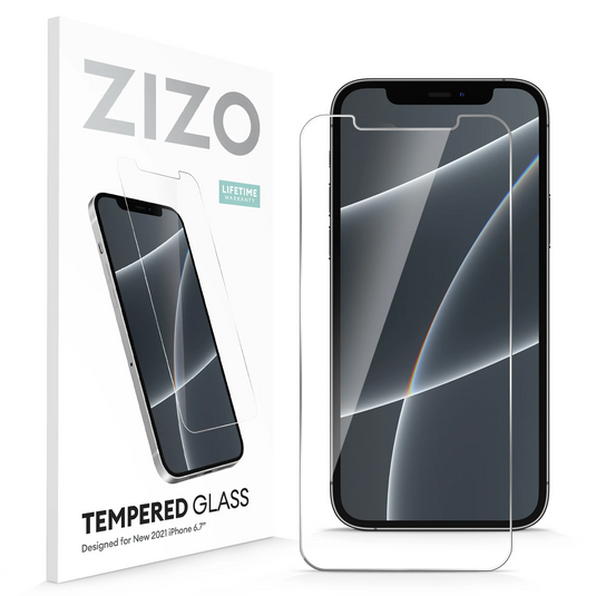 ZIZO TEMPERED GLASS Screen Protector for iPhone 13 Pro Max - Clear