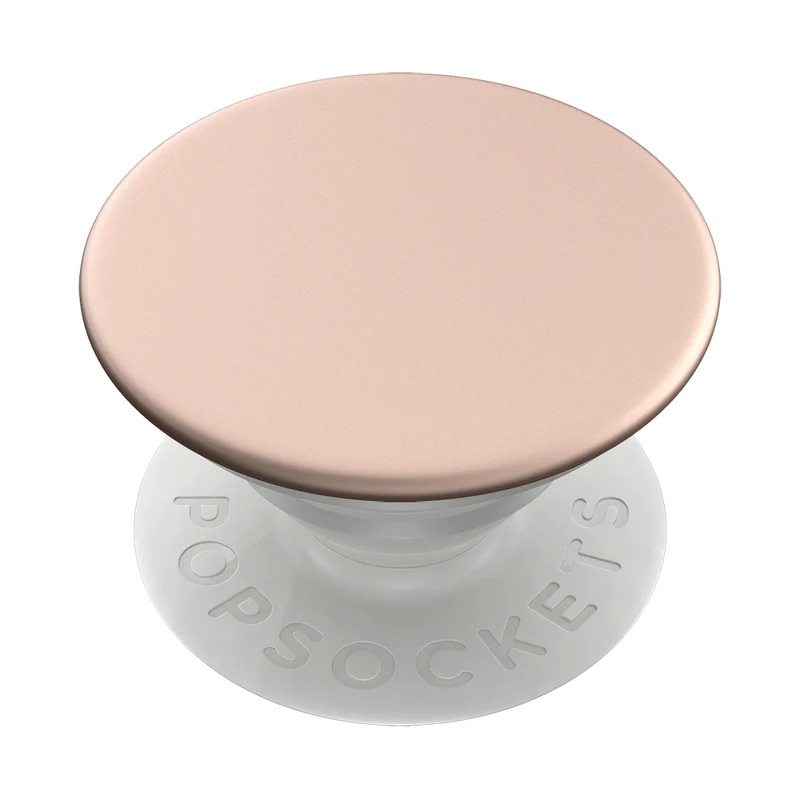 Load image into Gallery viewer, PopSockets Phone and Tablet Swappable PopGrip - Aluminum Rose Gold
