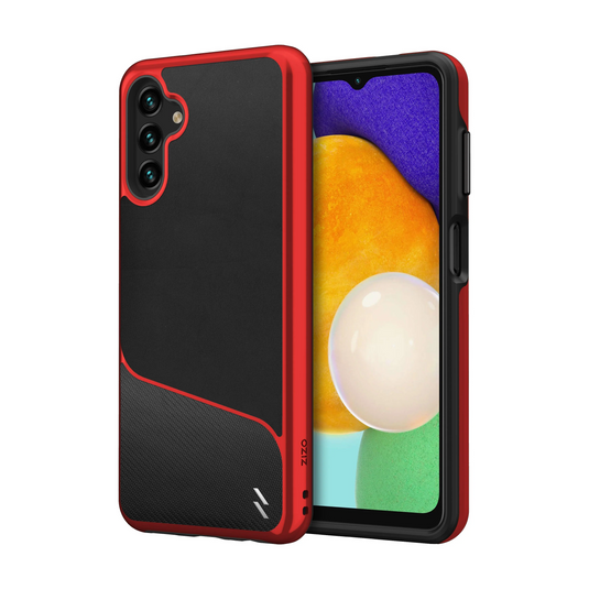 ZIZO DIVISION Series Galaxy A13 / A13 5G Case - Black & Red
