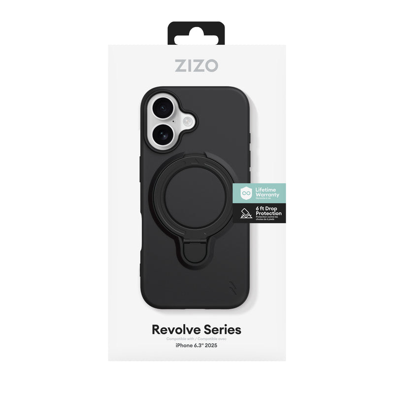Load image into Gallery viewer, ZIZO REVOLVE Series iPhone 17 Case - Magnetic Black
