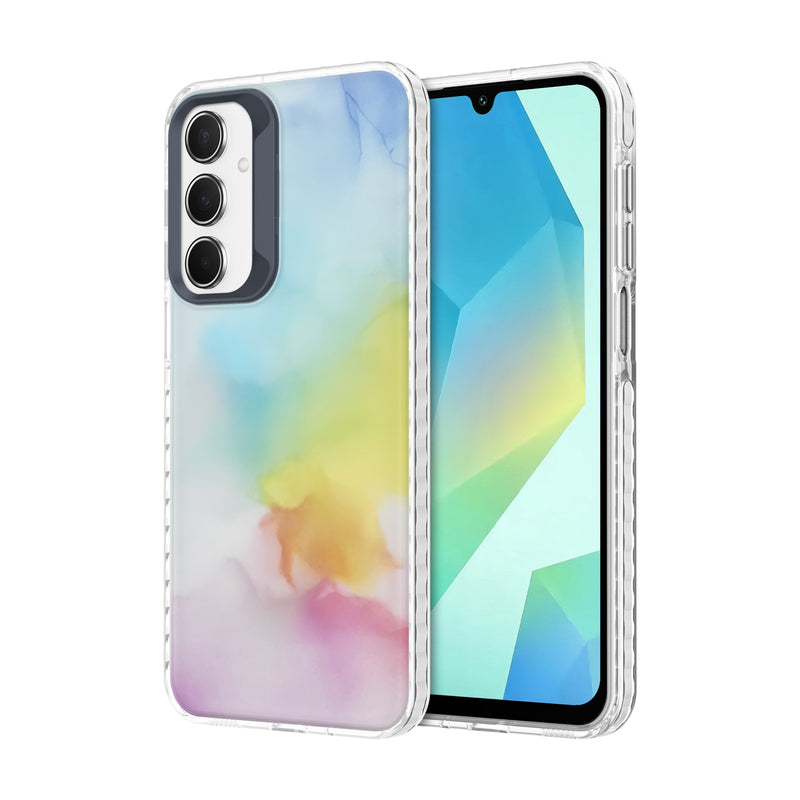 Load image into Gallery viewer, CLICK Cosmic Series Galaxy A16 Case - Rainbow Swirl
