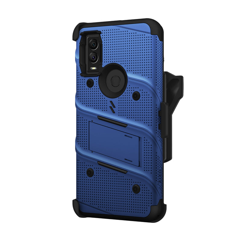 Load image into Gallery viewer, ZIZO BOLT Bundle Cricket Innovate E 5G Case - Blue
