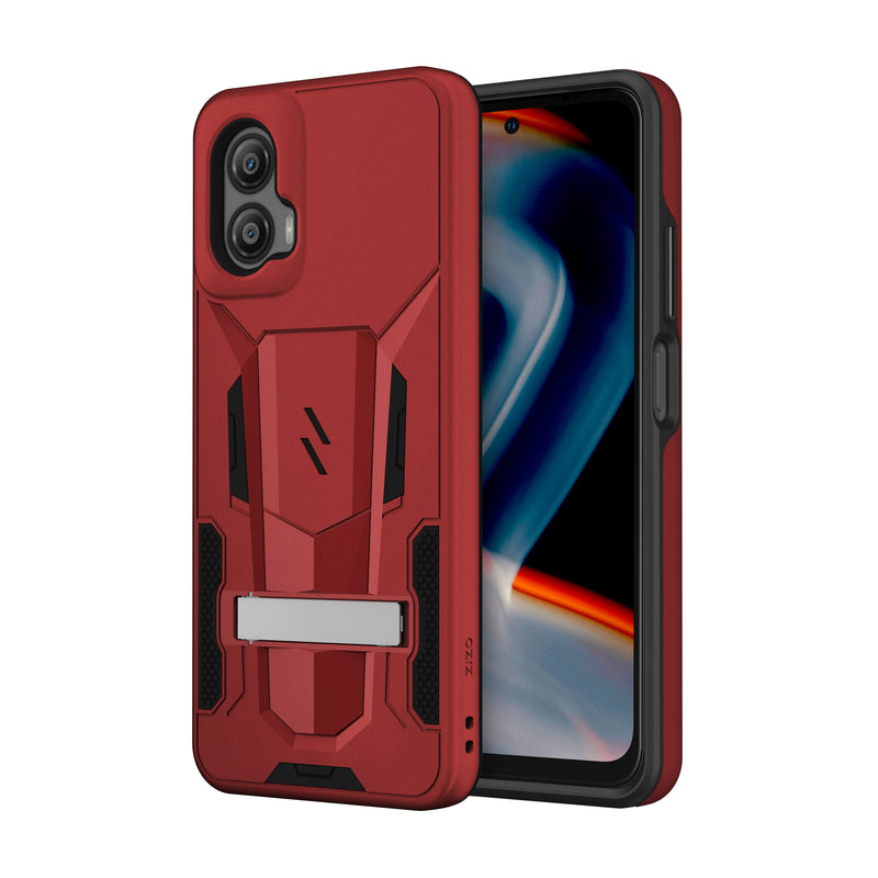 Load image into Gallery viewer, ZIZO TRANSFORM Series moto g power 5G (2024) Case - Red
