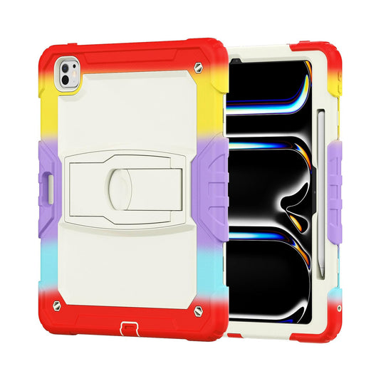 CLICK Vivid Series Case for iPad 10.9in (10th generation) - Red Rainbow