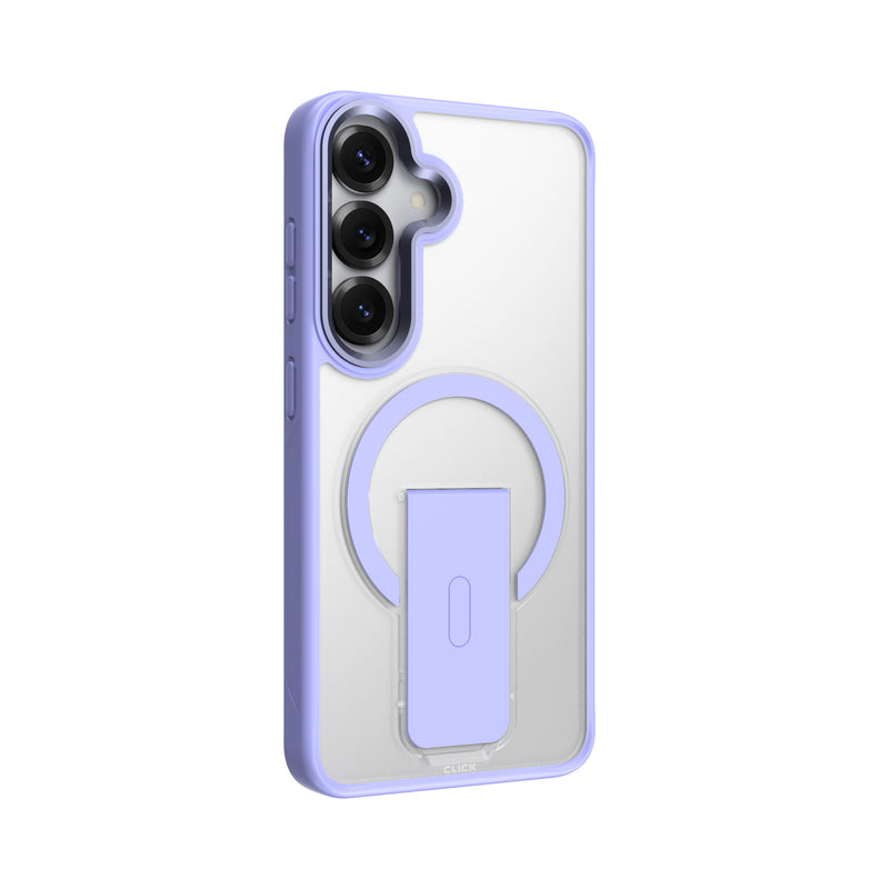 Load image into Gallery viewer, CLICK Latch Series Galaxy S25 FE Case - Clear Purple
