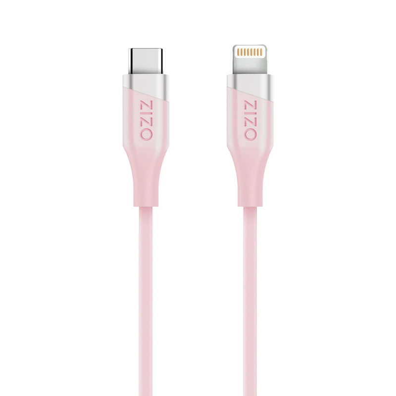 Load image into Gallery viewer, ZIZO PowerVault Cable USB-C to Lightning 6FT - Peach
